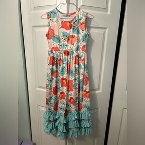 Girls Adorable Sweetness Colorful Dress